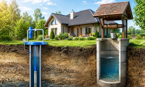 Автономное водоснабжение загородного дома Владимир: скважина или колодец